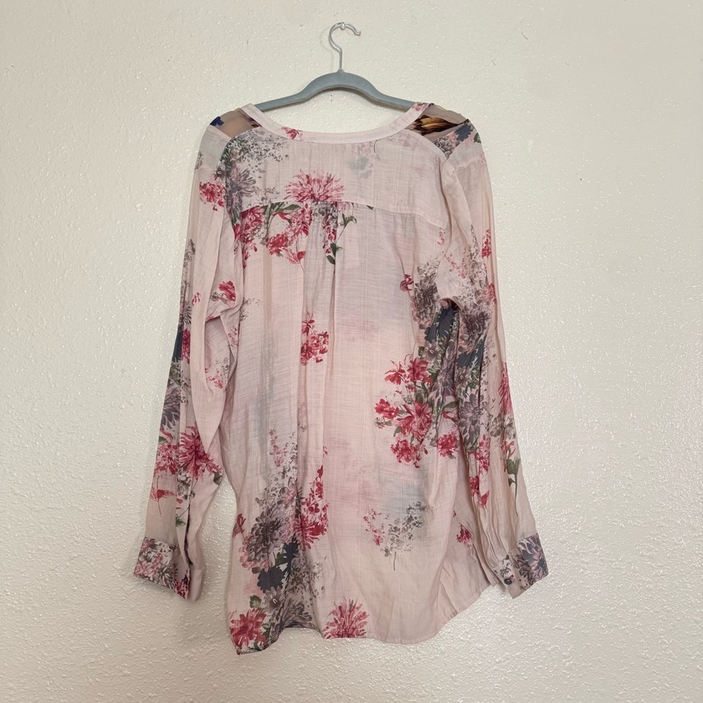 Soft Surroundings Floral Tunic Mixed Media - Picture 3 of 7